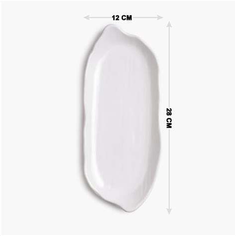 Buy Silvano Solid Platters - Melamine - Venice Platter - 28 cm x 12 cm ...