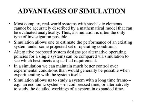 Advantages in Computer Simulation 的图像结果