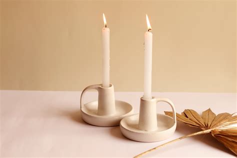 Classic White Candle Holder – Craftribal