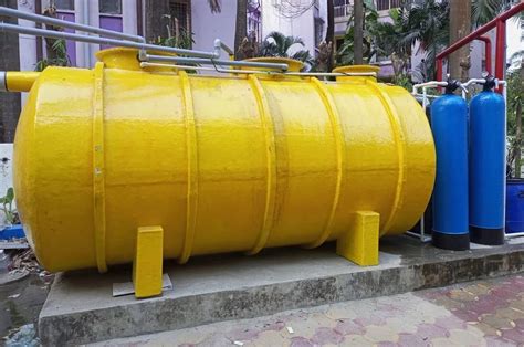 FRP Water Tank - Fibre Glass Industrial Storage Storage Tank ...