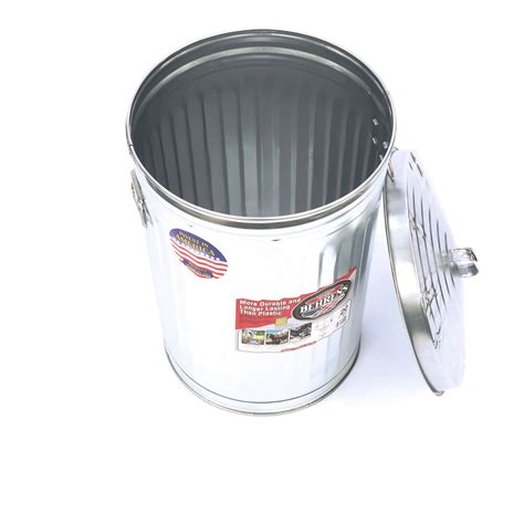 Galvanized Garbage Can 31 Gallon Bear River Valley Co-op, 52% OFF