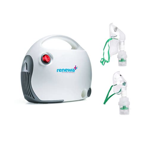 Renewa Compressor Nebulizer Machine for Adults and Kids - Portable ...