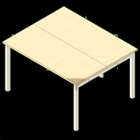BIM objects - Free download! Modular Benching Laminate Desk | BIMobject