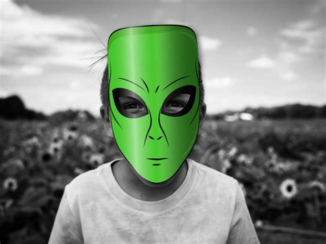 Image result for Alien Mask Craft