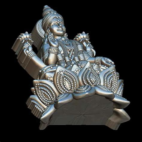 Lakshmi Mata 3D Model | jewelry Making