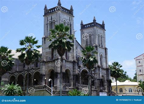 A Colonial-style Church Building in the Center of the Fijian Capital City of Suva on the Island ...