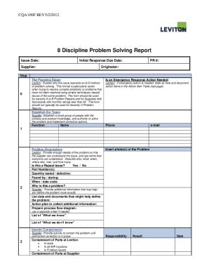 Fillable Online Supplier Corrective Action Report Form Fax Email Print ...