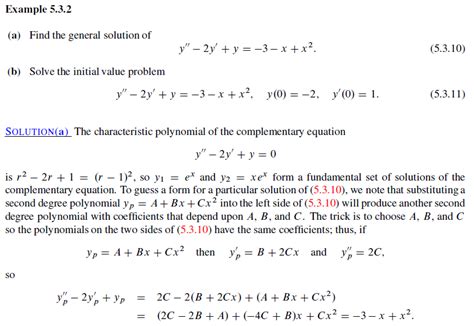 Image result for General Solution Example