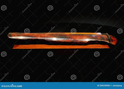 Guqin Traditional Music Instrument of China Stock Image - Image of ...