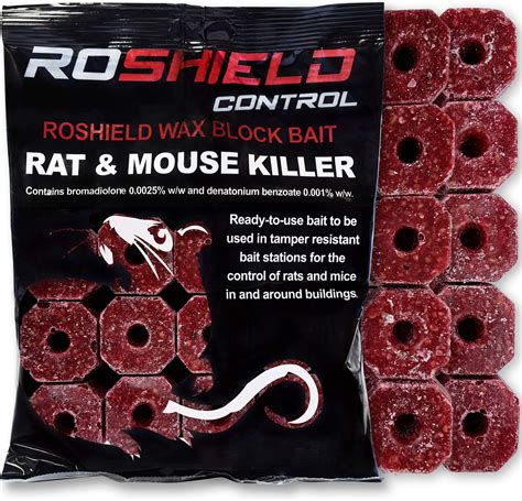 The Big Cheese Rat and Mouse Poison 2 Packs of 30 x 10g - Rodent Killer ...