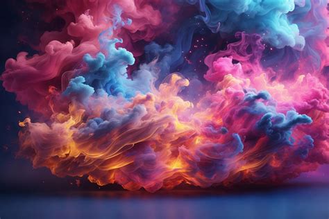 Colorful Smoke Texture Graphic by Forhadx5 · Creative Fabrica