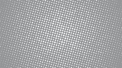 Abstract halftone round shape with white dots on a grey background ...