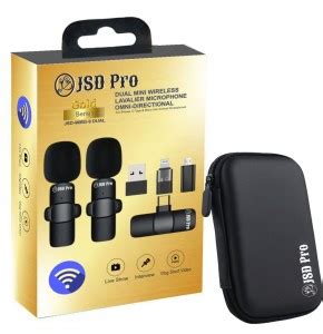 JSD PRO JSD-WMG-9 DUAL MIC - Gold Series - All Types of Smartphones ...