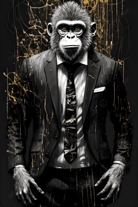 Monkey In A Suit Background Images, HD Pictures and Wallpaper For Free ...