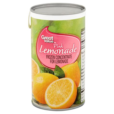 Minute Maid Pink Lemonade Concentrate Nutrition Facts | Besto Blog