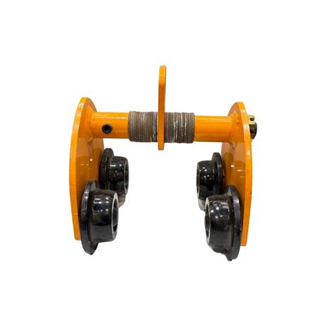 2 Ton Heavy Duty Manual Push Beam Trolley – Adjustable I-Beam 4 Wheels ...