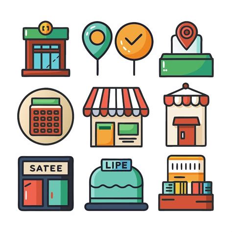 Samll Shop Vector Image 的图像结果