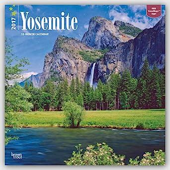 Yosemite 2017 Calendar : Browntrout Publishers, Inc.: Amazon.in: Books