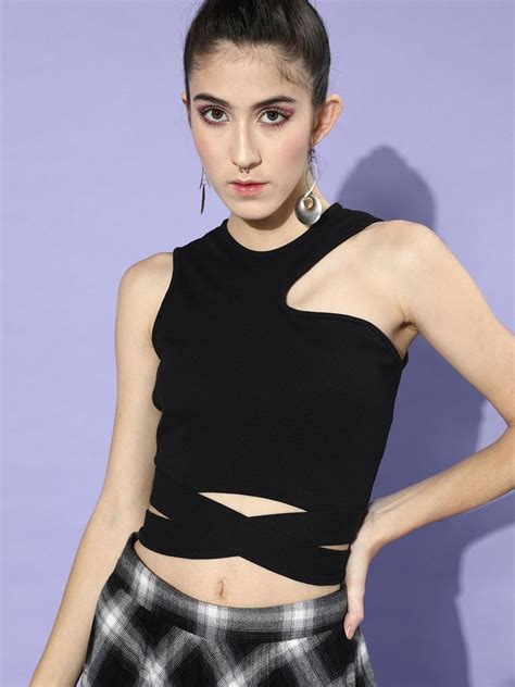 Buy Stylish Crop Tops & Full Sleeves Tops Online At Upto 75% Off