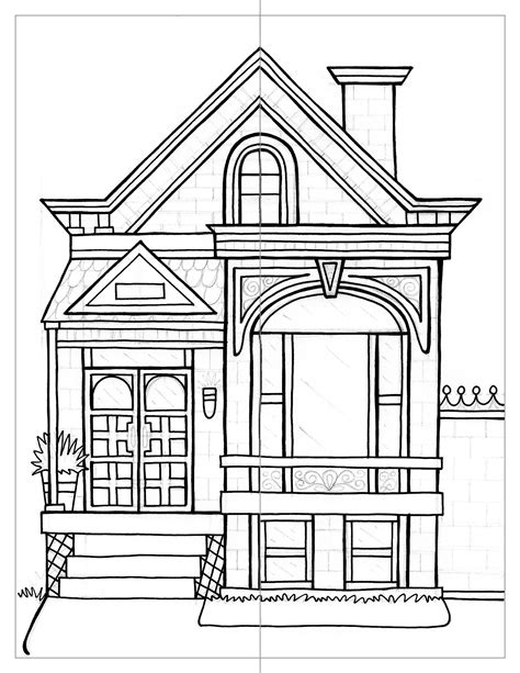 House Drawing Sketch