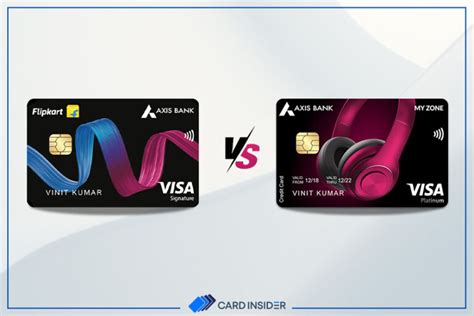 Flipkart Axis Bank Credit Card vs Axis Bank My Zone Credit Card
