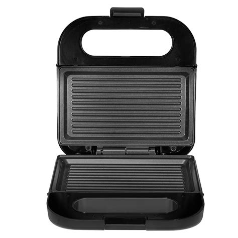 Kelvinator Superio KSMG0022S 750 Watts Sandwich Maker, Black