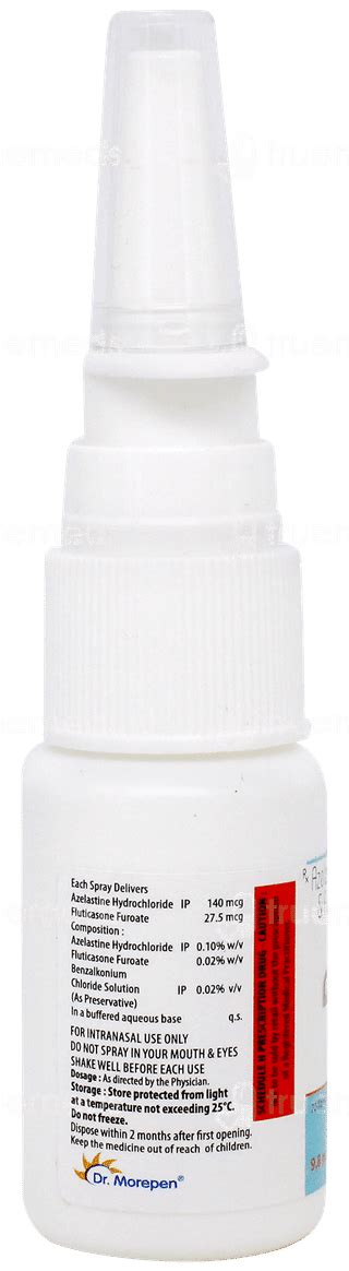 Flosooth Az 01002 Nasal Spray 98 Ml - Uses, Side Effects, Dosage, Price ...