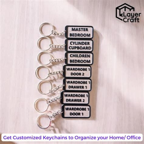 Keychains and Name Tags – Layer Craft