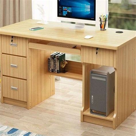 Minimalist Study Table with Drawers – Best Deals Online - BuildHUB