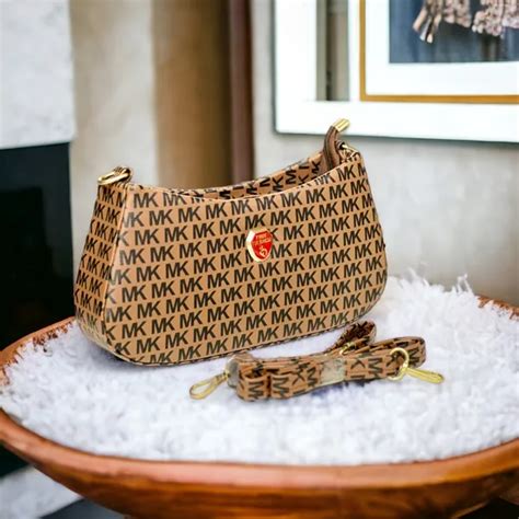 Fine Design Brown alpha print sling bag | Premium pu leather women ...