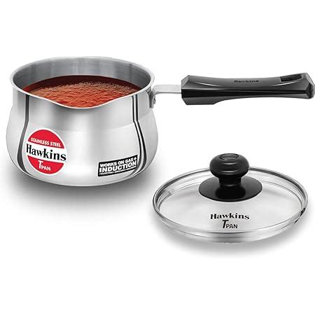 Buy Hawkins Stainless Steel Tpan 1.5L with Glass lid Online at Low ...