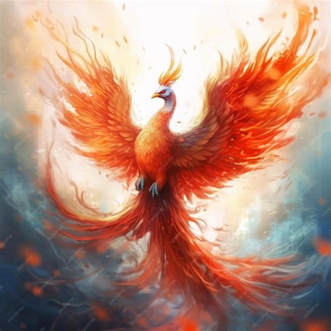 Premium Photo | Phoenix Reborn A Collection of Flaming Bird Designs ...