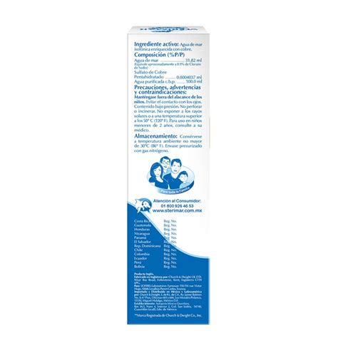 Humectante Nasal Agua Marina Cobre 100 ml Stérimar