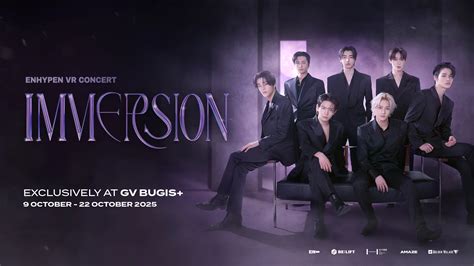 ENHYPEN’s First-Ever VR Concert ‘IMMERSION’ to Screen in Singapore Cinemas This October ...