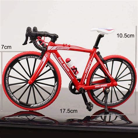 Buy ANCHEER Electric Bike Model 30CM Alloy Racing Bike Model Model Road ...
