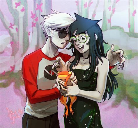 Jade Harley :: Dave Strider :: Homestuck :: MS Paint Adventures :: brigriv :: фэндомы / картинки ...
