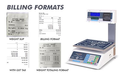 GOLD KING SCALE 30kg Electronic Weighing Machine with Price Computing ...