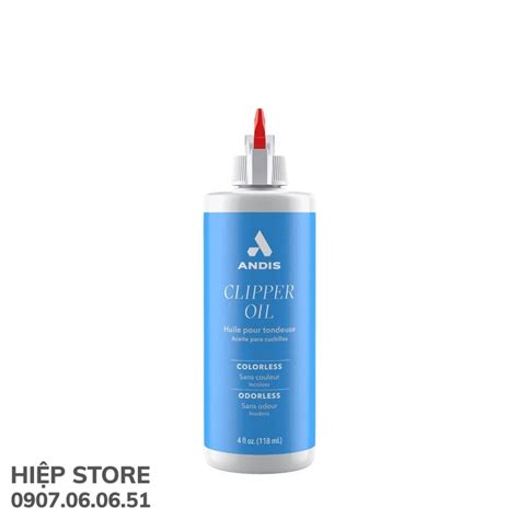 Dầu Tra Tông Đơ Andis Clipper Oil – Nội địa Mỹ – Hiệp Store – Dụng Cụ ...