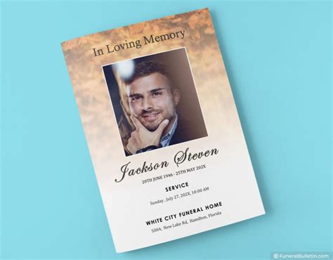 Image result for Funeral Service Program