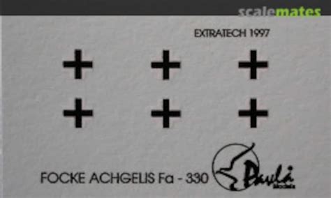 Contents for Focke-Achgelis Fa 330, Pavla Models 72015 (2019) - In-box ...