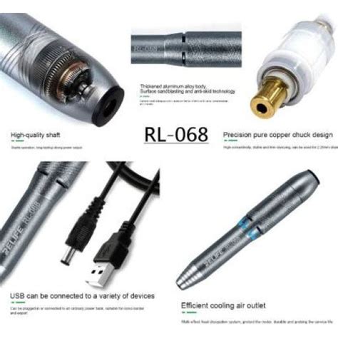 Relife Rl-068 Mini Polishing Pen Multi-speed Electric Drill Engraving ...
