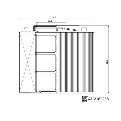 Blue Print | ADV182268 | Air Filter | bilstein group partsfinder ...