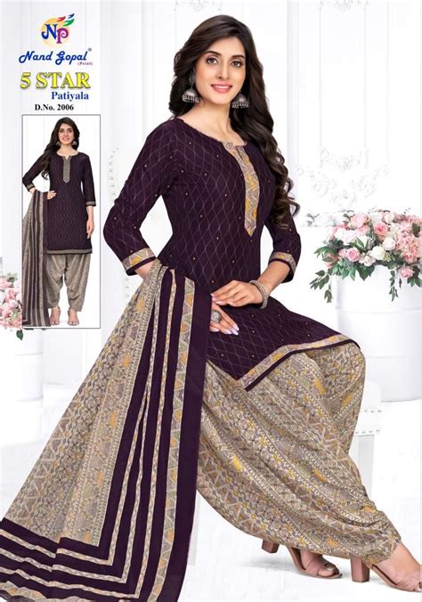 Nand Gopal 5 Star Patiyala Vol-2 Cotton Designer Patiyala Dress ...