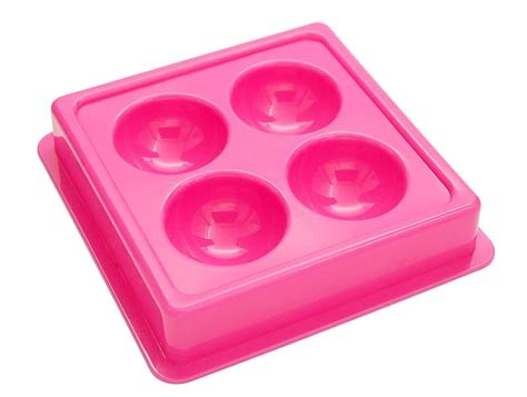 Elecsera Facial Cosmetic 4 Cups Tool Tray Plastic Washable For Salon ...