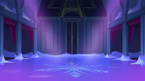 Elsa s front view of her ice palace by televue on deviantart – Artofit