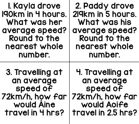 Distance and Time Math Problems 的图像结果