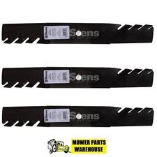 3 Repl Mulching Blades For Exmark Ferris John Deere India | Ubuy