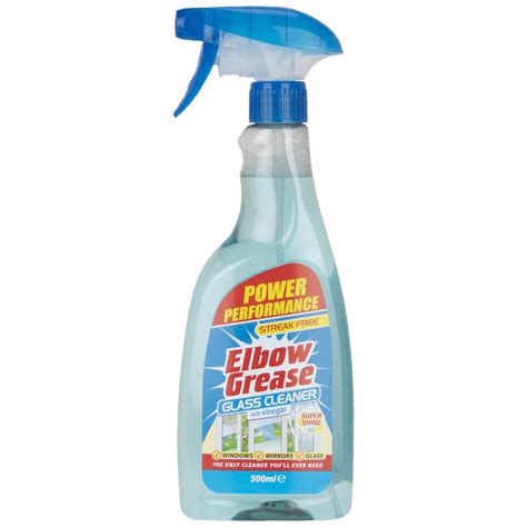 Elbow Grease Glass Cleaner 500ml | Wilko