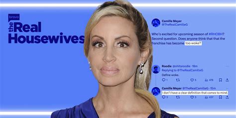 Camille Grammer Complains RHOBH Is 'Too Woke,' But Can't Define 'Woke'