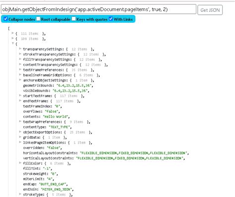 Image result for Using InDesign and JSON